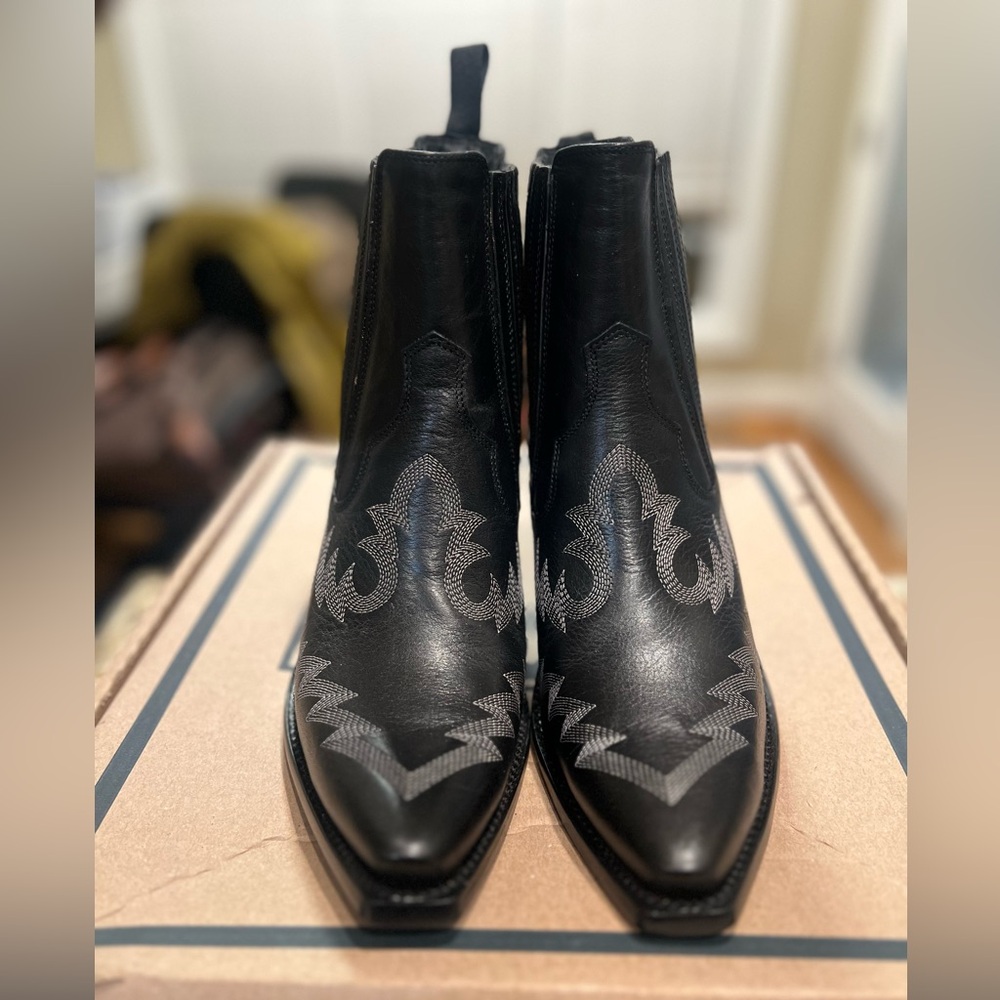 Tecovas Stella Women’s Bovine Black Leather Boots